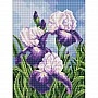 Diamond mosaic "Irises under the open sky" ©art_selena_ua AMO20470, 30x40 cm