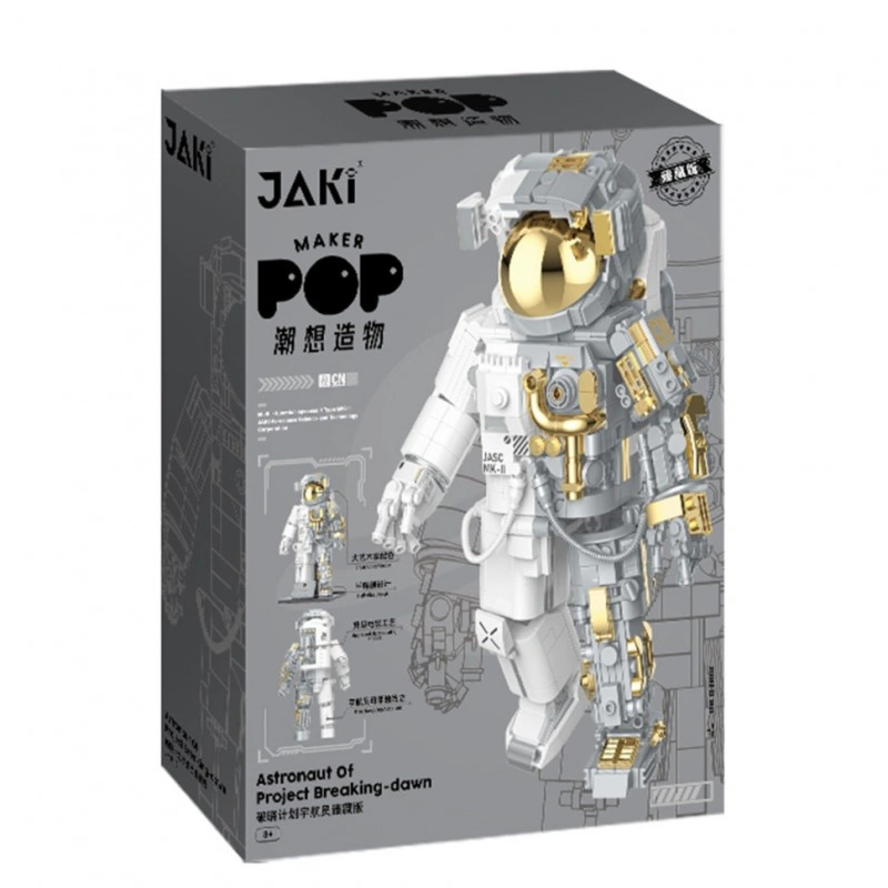 Дитячий конструктор «Астронавт» JAKI JK9116 серії «Космічний світанок» 916 деталей