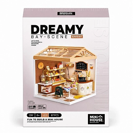Конструктор-румбокс "Пекарня" Mini House 8011-MH, серії "Інтер’єр", 87 деталей