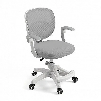 Children's chair M 6483-11 with foldable armrests, gray