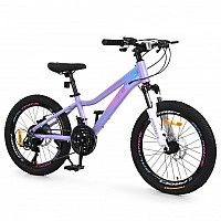 Дитячий велосипед "BALANCE" BL-2002, 20 дюймів, бузок