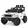Дитячий електромобіль Джип M 6312EBLR-1(24V) до 30 кг, білий