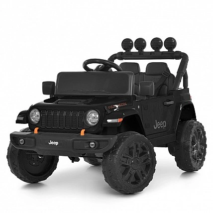 Дитячий електромобіль Джип M 6312EBLR-2(24V) до 30 кг, чорний
