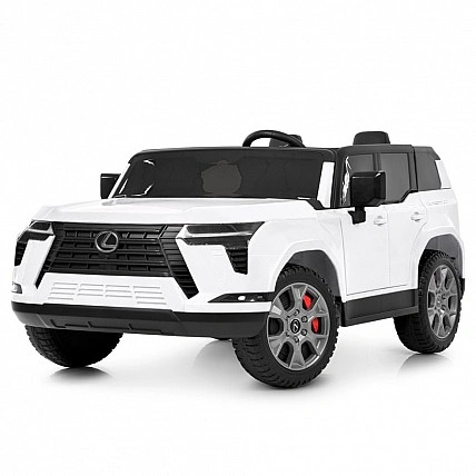 Дитячий електромобіль Джип M 6409EBLR-1 до 30 кг, білий