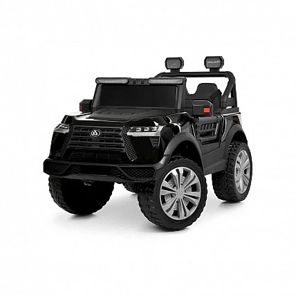 Kids' electric Jeep M 6354EBLRS-2 up to 30 kg, black