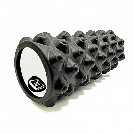 Массажный ролик Grid Roller Extreme EF-2023-BK 33 см, Черный