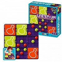 Настольная игра Логические шарики 007-274A игровое поле 25х25х4 см