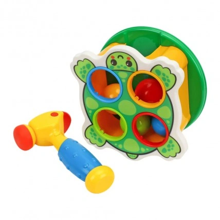 Освітня гра з молотом «FunnyTurtle» 3342TXK зі звуком, 4 кулі