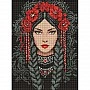 Алмазна мозаїка «Незламна українка» AMO8217, 30×40 см