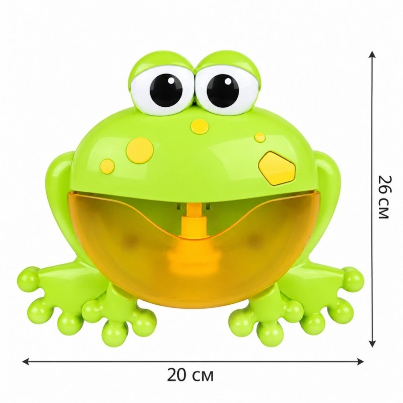 Іграшка для купання Bambi «Жабка» X18002 Bubble Frog зі звуковими ефектами