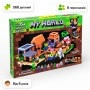 Пластиковий конструктор Bambi Minecraft B-103: 568 деталей і 8 персонажів