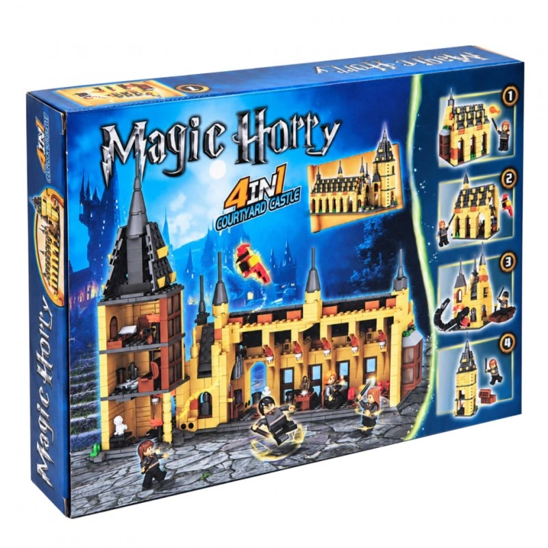 Конструктор Bambi Magic Horry «Чарівний замок» GT-140-3, пластиковий, 225 деталей