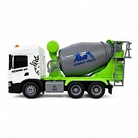 Автомодель детская "Бетоносмеситель Scania" OC-6402 серии "Big Truck", свет и звук