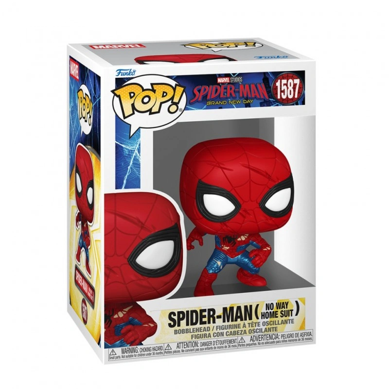Ігрова фігурка FUNKO POP! "Людина‑павук" (після бою) Funko 83964 серії "Людина‑павук: Абсолютно новий день"