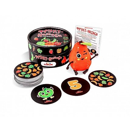 Настольная игра "Наглый фрукт" LG2047-52  украинский язык