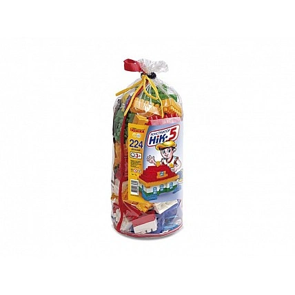 Детский конструктор НИК-5 70927, 224 большие детали