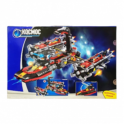 Детский конструктор "Космический корабль" Keedo 25114, 1758 эл.