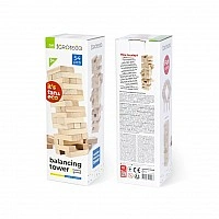 Настольная игра Дженга "Башня-балансир" Igroteco 900088 54 элемента