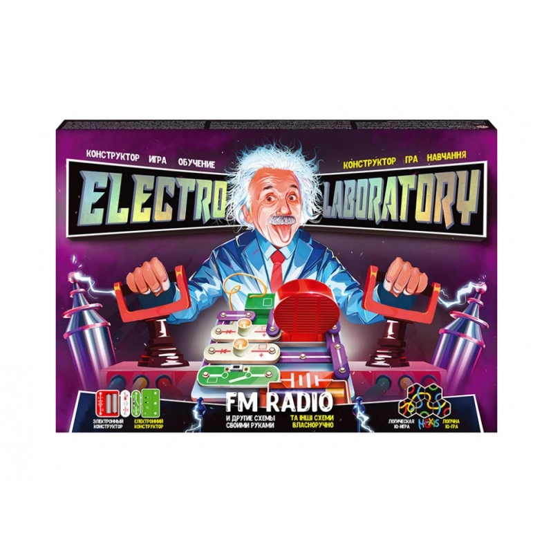 Электронный конструктор "Electro Laboratory. Radio+Piano" Danko Toys ELab-01-03 FMRadio