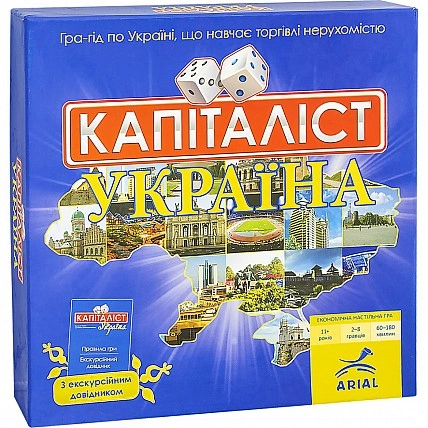 Настольная игра Капиталист Украина Arial 910824 на укр. языке