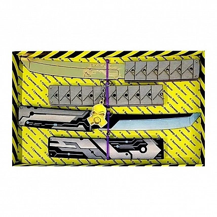 Набор сувенирных ножей деревянных SO-2 "TANTO ТРАНЗИСТОР & TANTO ЯКУДЗА GOLD" SO2-8-B