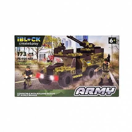 Конструктор детский Армия IBLOCK PL-921-427, 4 вида Вид 2