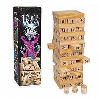 Развлекательная игра "Wonky" 30358 деревянная, на украинском языке
