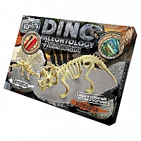 Игровой набор для проведения раскопок DP-01 DINO PALEONTOLOGY в коробке Трицератопс
