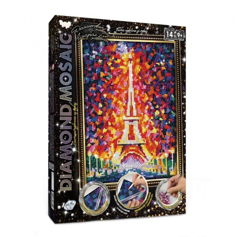 Набор креативного творчества "DIAMOND MOSAIC" Danko Toys DM-03-07