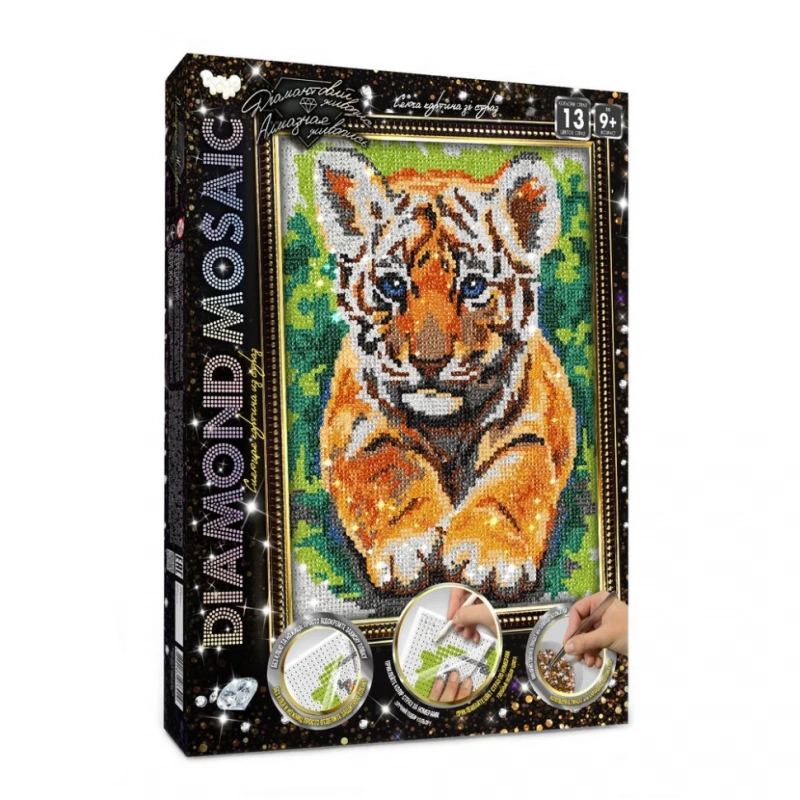 Набор креативного творчества "DIAMOND MOSAIC" Danko Toys DM-03-10