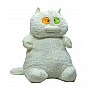 Мягкая игрушка "Толстый кот" K15215, 60 см Белый