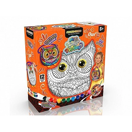 Детская сумка-раскраска "My Color Pet-Bag" CPB-01-01U-2U-3U, 3 вида Оранжевый