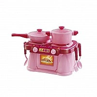 Игровой набор Кухонная плита "Cooking Plate with Dishes" 71825, 7 предметов
