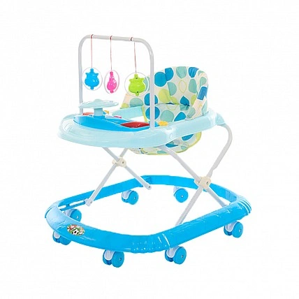 Ходунки детские BW2304 с погремушками 64x52x54 см Синий