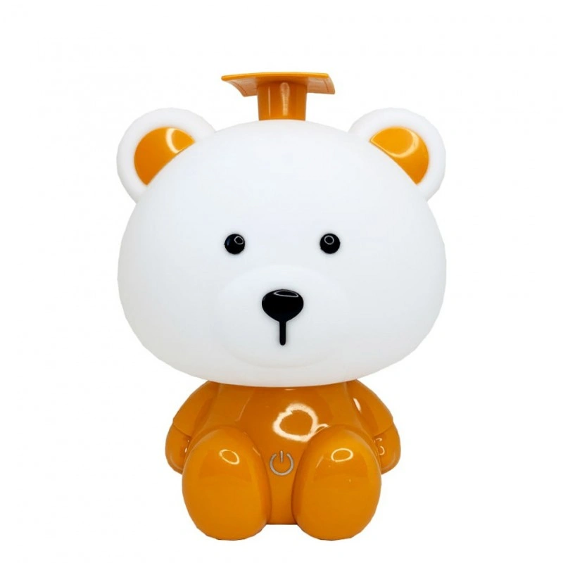 Ночник детский "Медведь" MGZ-1406(Orange) сетевой, питание от USB