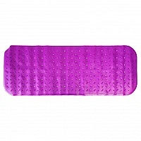 Коврик в ванную комнату на присосках MGZ-0901(Violet) 35х95 см
