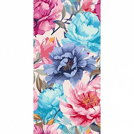 Картина по номерам "Цветная весна" 13069-AC 40x80 см