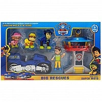 Набор героев "Щенячий патруль" PB9905(Blue) фигурки с аксессуарами