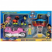 Набор героев "Щенячий патруль" PB9905(Pink) фигурки с аксессуарами