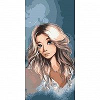 Картина по номерам "Совершенная" ©DESHKO.NATASHA 10126-AC 40x80 см
