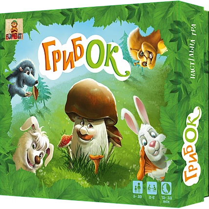 Детская настольная игра ГрибОК 800170 развивающая