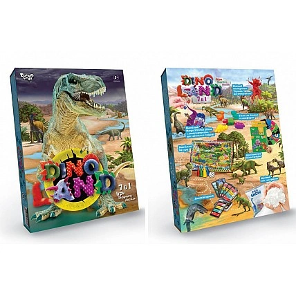 Набор креативного творчества "Dino Land" DL-01-01U, 7 в 1