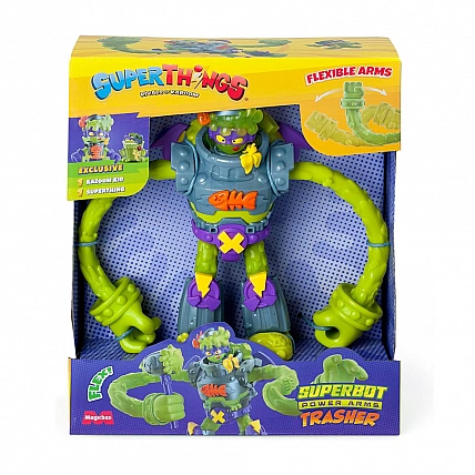 Игровой набор Супербот Трешер Superthings S PSTSP116IN60 робот, казум-кид, фигурка