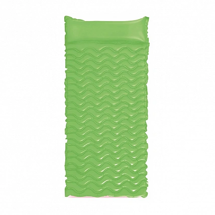 Надувной матрас intex 58807 Волны (229 -86см) Зеленый