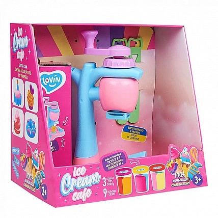Набор для лепки с тестом "Ice Сream Сafe" Lovin 41174