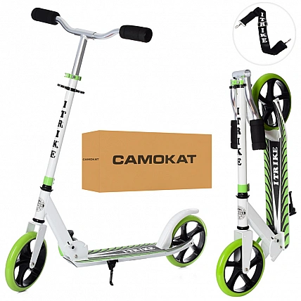 Самокат детский iTrike SR2-010-10-W-GR складной