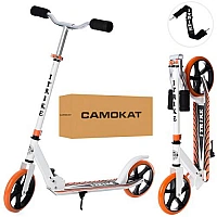 Самокат детский iTrike SR2-010-10-W-OR складной