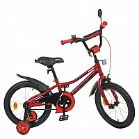 Велосипед детский PROF1 Y16221-1 16 дюймов, красный