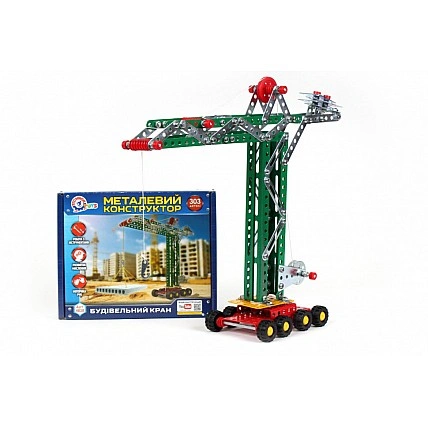 Конструктор металевий "Будівельний кран" 4838TXK