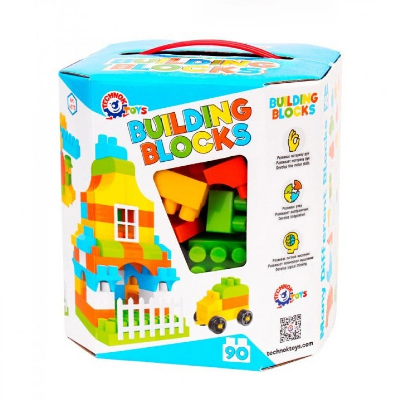 Игрушка "Конструктор ТехноК", арт.6573TXK 90 дет.